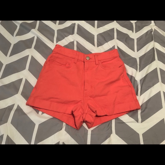 American Apparel High Waisted Shorts - Picture 2 of 8